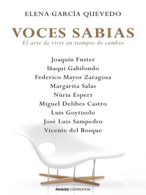 cover image of Voces sabias